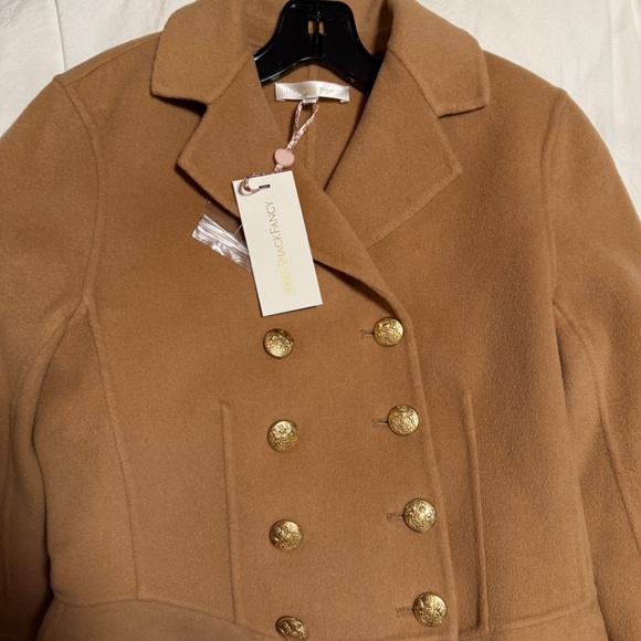 NWT Love Shack Fancy Morrow Jacket Camel 4 - Picture 10 of 14